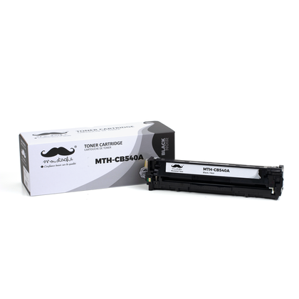 Compatible HP Color LaserJet CP1210 Black Toner Cartridge - Moustache