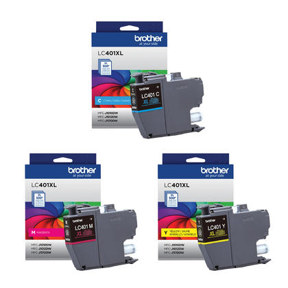 Brother MFC-J1170DW Color Ink Cartridge Combo High Yield C/M/Y