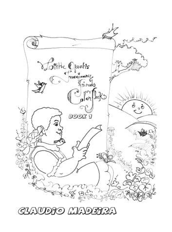 Little Oprah's Imaginary Friends Coloring Book