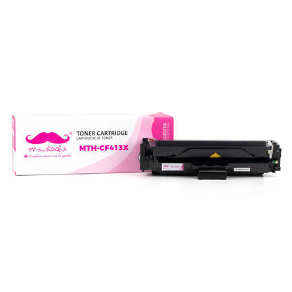 Compatible HP Color LaserJet Pro MFP M477FNW Magenta Toner Cartridge High Yield - Moustache