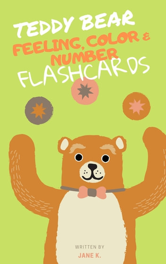 Teddy Bear - Feeling, Color & Number Flashcards