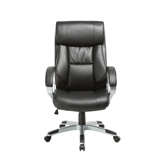 TygerClaw High-Back Executive Chair - Black
