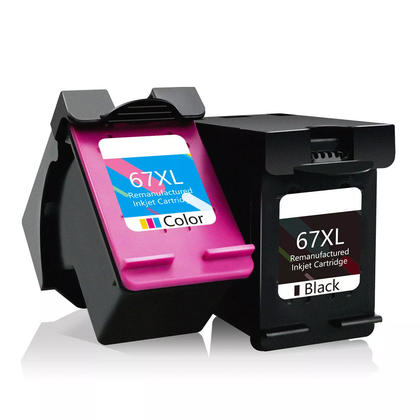 Compatible HP 63XL Ink Cartridge Black and Color Combo High Yield - Economical Box