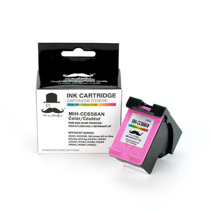 Compatible HP 901 CC656AN Color Ink Cartridge - Moustache