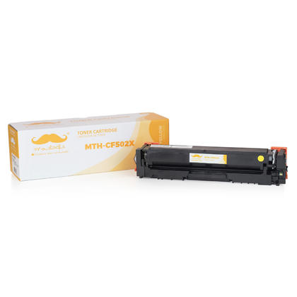Compatible HP Color Laserjet Pro M254DW Toner HP 202X CF502X Yellow High Yield