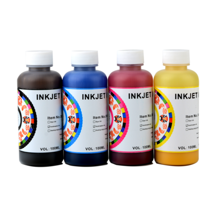 Sublimation Pigment Ink for Epson, 4-Color Combo, 100 ml / Bottle, Standard
