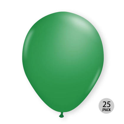 Balloons Assorted Color Helium Quality for Birthday Party Decorations, 12" 25Pcs - Lime