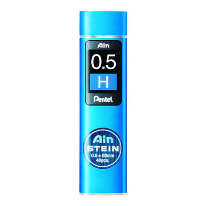 Pentel Ain Stein Tube Mechanical Pencil Leads - H, 0.5mm 242032