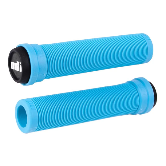 ODI Flangeless Longneck BMX Grips - Light Blue