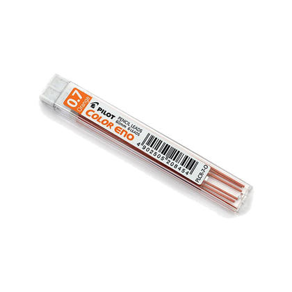Pilot@ PLCR-7 Color Eno 0.7mm Mechanical Pencil Leads - Orange 635003
