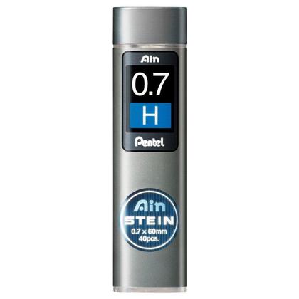 Pentel Ain Stein Tube Mechanical Pencil Leads - H, 0.7mm 242099