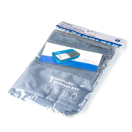 Travel Storage Clothes Bag Organizer 15.75x3.5x10.25", 1 Randomized Color Per Pack