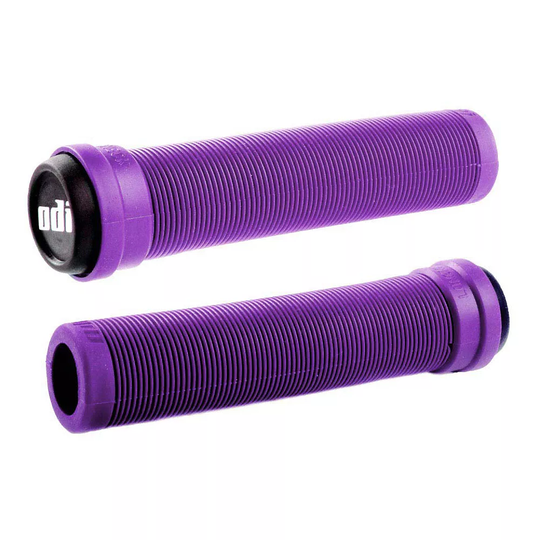 ODI Flangeless Longneck BMX Grips - Purple