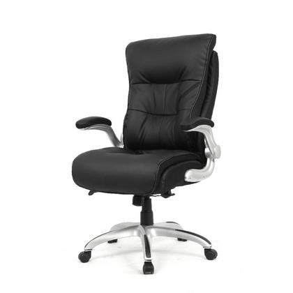 Big and Tall Executive Chair With Flip Armrest , Capacity Support 400 lb - Moustache@