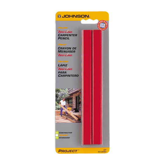 Johnson Level Carpenter Pencil 2 pack