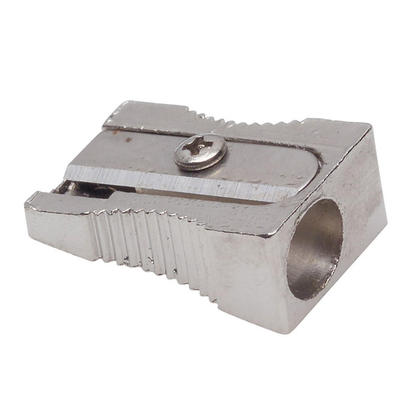 Acme United Metal Pencil Sharpener, Silver (Single-Hole / Double-Hole) - single 667006
