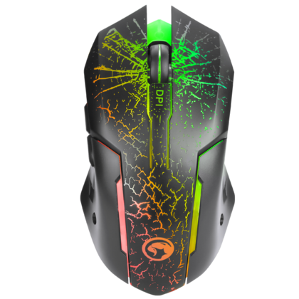 Marvo M207 Wired Optical Gamimg Mouse, 7-Color Backlight, 3200DPI