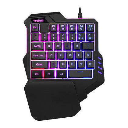 Wired 35 Keys Gaming Keypad with 7 Colors Backlit