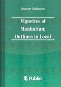 Vignettes of Manhattan Outlines in Local Color