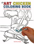 The Art Chicken Coloring Book