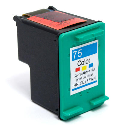 Compatible HP 75 CB337WN Color Ink Cartridge - G&G