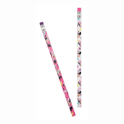 Minnie Mouse 8 Pencils For Birthday Party