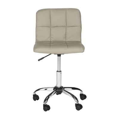 Safavieh Fox 23.8-in Grey Brunner Desk Chair