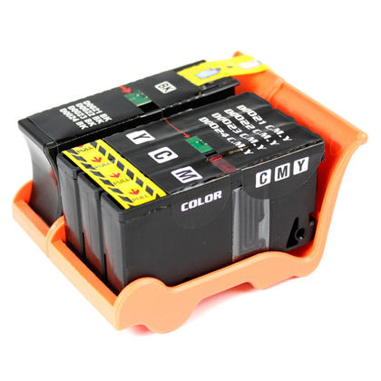 Compatible Dell 23 Black and Color Ink Cartridge Combo High Yield