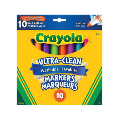Crayola@ Ultra-Clean Washable Markers - Assorted Color