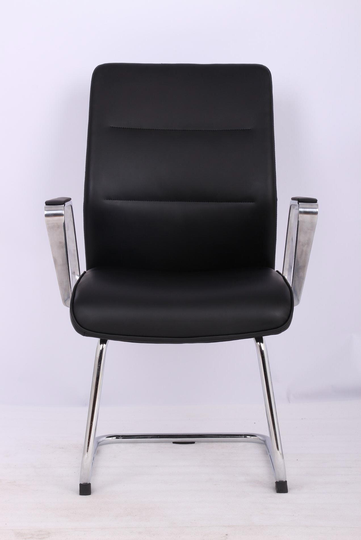 TygerClaw 19-in x 38.78-in Black Upholstered Office Chair