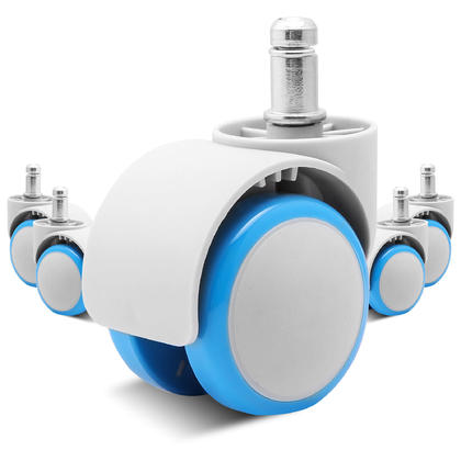 Universal Computer Desk Chair Color Casters, Set of 5