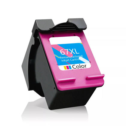 Compatible HP 67XL 3YM58AN Color Ink Cartridge High Yield - Economical Box