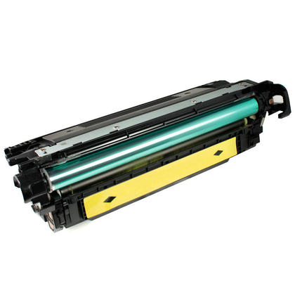 Compatible HP Color LaserJet CP3525dn Toner HP 504A CE252A Yellow