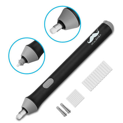 Electric Eraser, Black - Moustache@