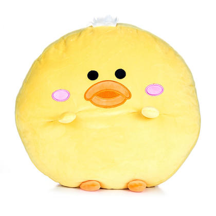 Cushion Stuffed Plush Soft Pillow 38cm, Yellow Duck