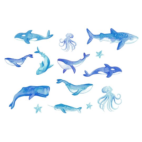 WallPops Nautical Nonsense Wall Art Kit