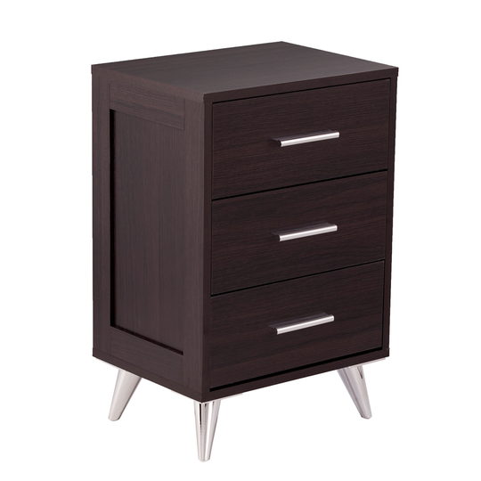 Southern Enterprises Bix Modern Storage Nightstand