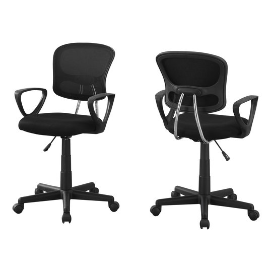 Monarch Specialties Monarch Kids Mesh Office Chair - Black