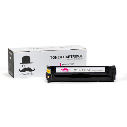 Compatible HP LaserJet Pro 200 Color M276NW Magenta Toner Cartridge - Moustache