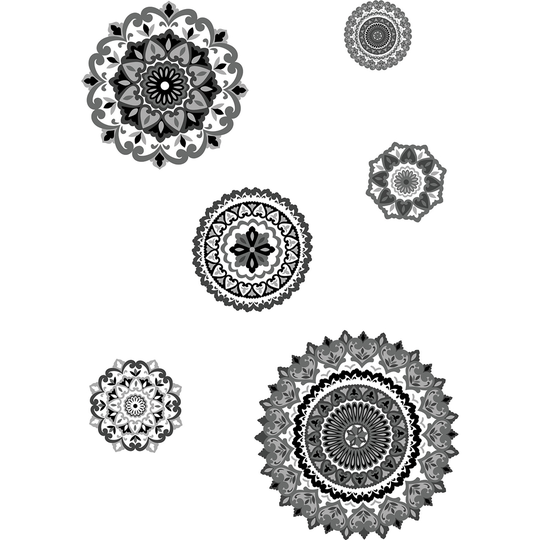 WallPops Morocco Medallions Wall Art Kit