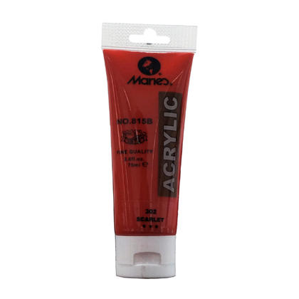 Marie's Acrylic Color, 75ml Tube - #302 Scarlet