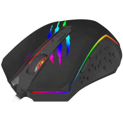 Gaming Mouse Mixed 3-color rainbow backlight with breathing with DPI 800-1200-2400-3200