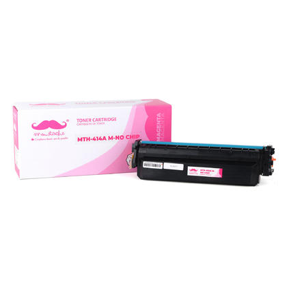 Compatible HP Color LaserJet Pro MFP M479dw Magenta Toner Cartridge by Moustache, no chip - Standard Yield