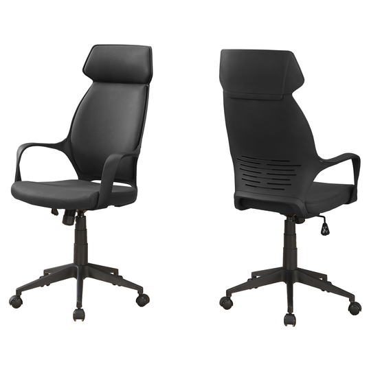Monarch Specialties Monarch Microfiber Office Chair - Black