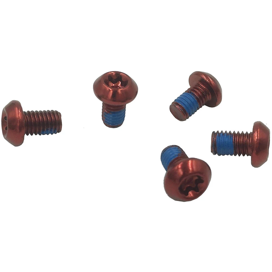Wolf Tooth CAMO Chain Ring Bolts - Red