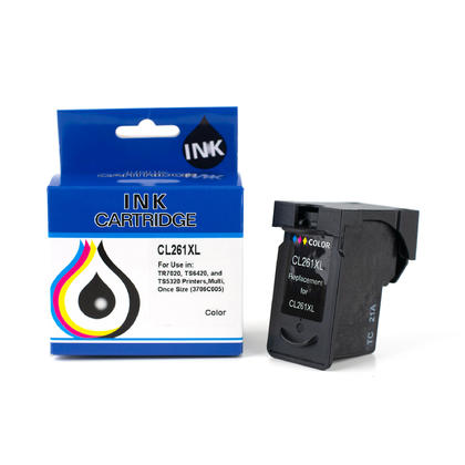 Compatible Canon CL-261XL Color Ink Cartridge High Yield (3724C001)