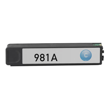 Compatible HP Enterprise Color MFP 586dn Ink HP 981A J3M68A Cyan PageWide