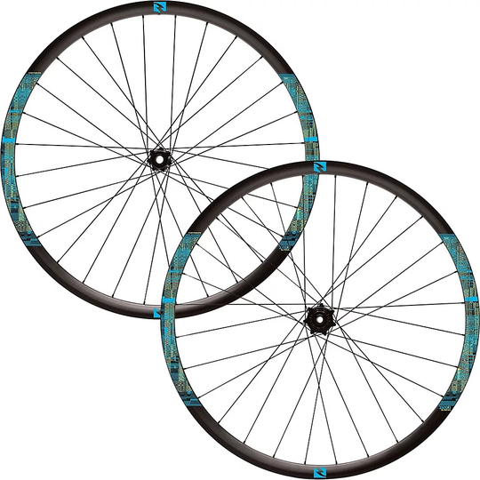 Reynolds TR 307 Carbon Boost MTB Wheelset - TR 307 E Shimano HG} - Black - Blue