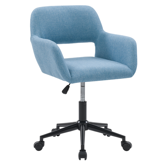 CorLiving Marlowe Upholstered Task Chair - Light Blue