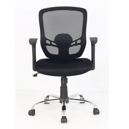 TygerClaw 21.5-in Black Mesh Office Chair